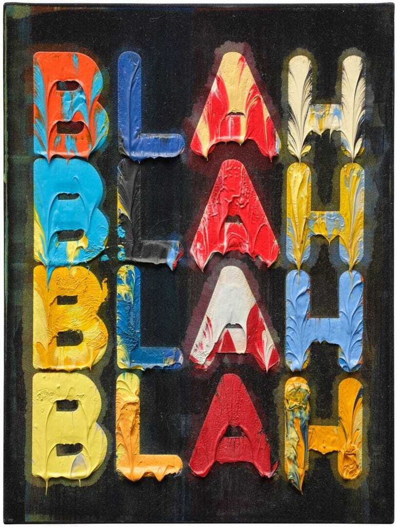 Mel Bochner - Blah blah blah