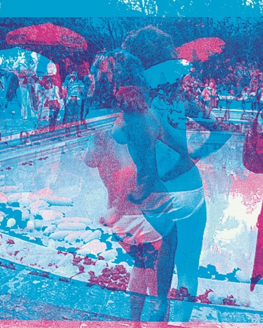 Marco Pittori, ‘Swimming Pool Blue (framed)’, 2015, Artspace Warehouse