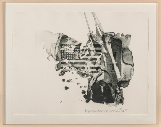 Robert Rauschenberg, ‘JAP (Ruminations Series) ’, 1999, Bentley Gallery