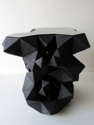 Aranda\Lasch, ‘Black Side Table’, 2011, Design/Decorative Art, CNC Wire-cut EPS Foam, Gallery ALL