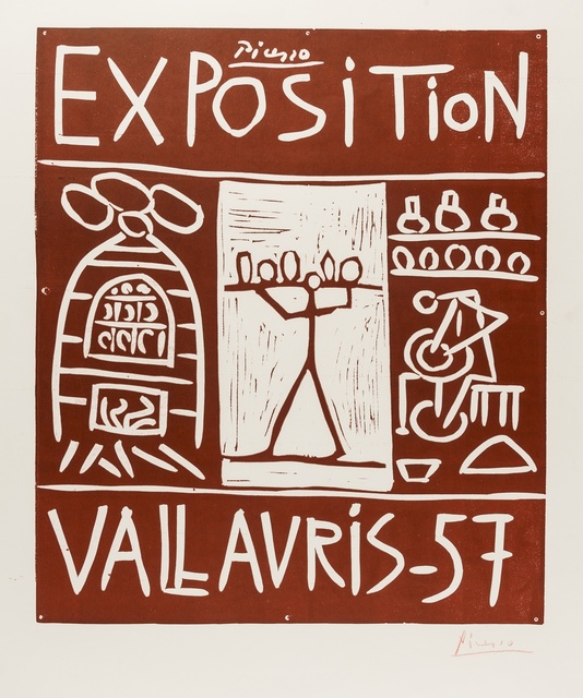 Pablo Picasso, ‘Exposition Vallauris 57 (Bloch 1277)’, 1957, Forum Auctions