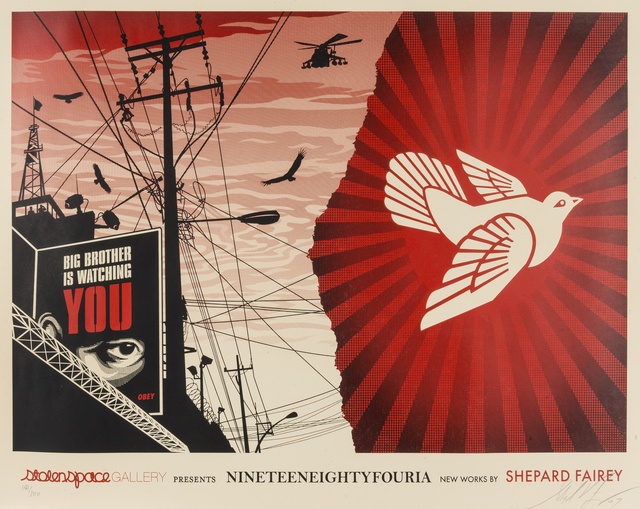 Shepard Fairey, ‘Nineteeneightyfouria’, 2007, Forum Auctions