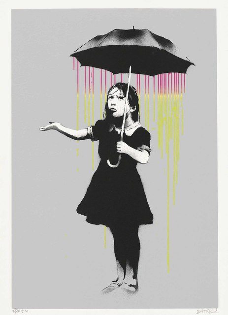 Banksy, ‘NOLA (Pink and Yellow Rain)’, 2008, Christie's