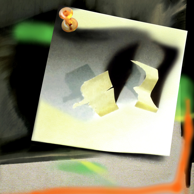 LITAL LEV COHEN, ‘Malevich Variation - Gay Post-It Lovers in Moonlight’, 2015, TEMPO RUBATO