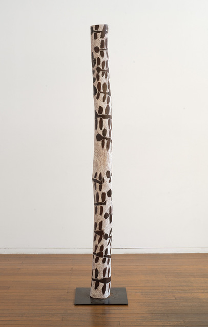 Nyapanyapa Yunupingu, ‘Larrakitj 1’, 2014, Roslyn Oxley9 Gallery