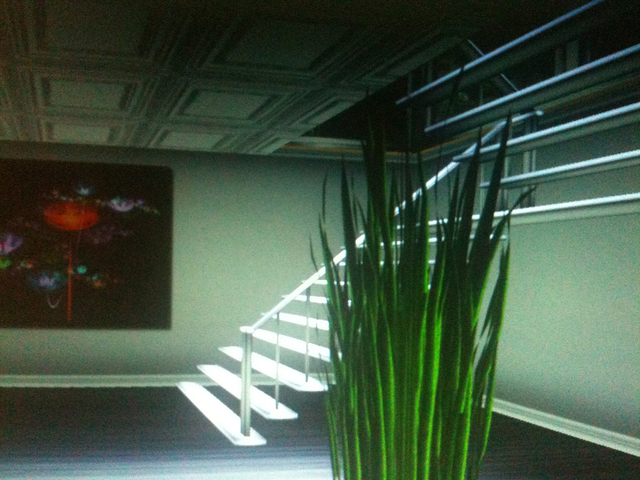 Sara Ludy, ‘Interior with Plant and Floating Staircase’, 2010, bitforms gallery