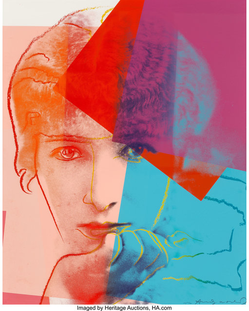 Andy Warhol, ‘Sarah Bernhardt, from Ten Portraits of Jews of the Twentieth Century’, 1980, Heritage Auctions