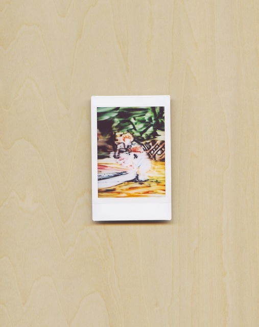 Nobuyuki Osaki, ‘untitled album photo’, 2018, Mixed Media, Instax film, plywood, frame, Yuka Tsuruno Gallery