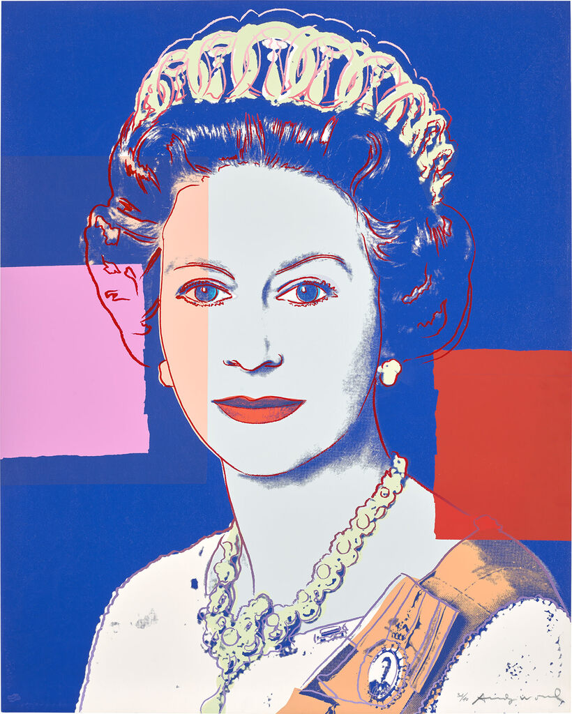 Andy Warhol - Queen Elizabeth II of the United Kingdom, from Reigning Queens (F. & S. 337)
