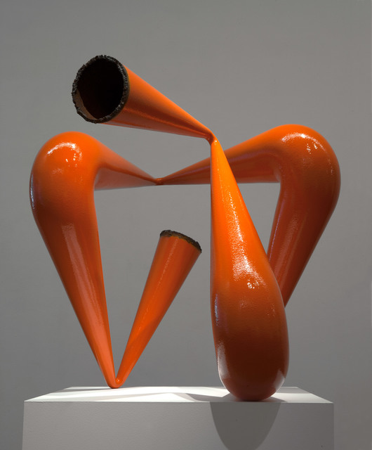 James Angus, ‘Orange Pipe Compression’, 2012, Roslyn Oxley9 Gallery