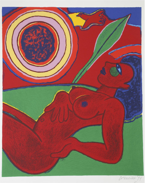 Guillaume Corneille, ‘ Le nu rouge en été’, 1994, Le Coin des Arts