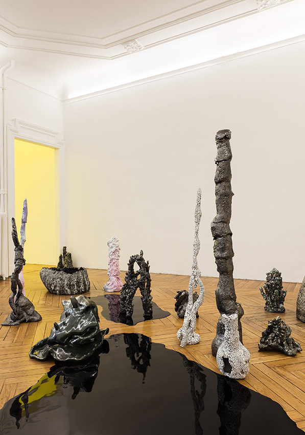 Salvatore Arancio
And These Crystals Are Just like Globes Of Light, 2017
glazed ceramic and epoxy resin
Installation view at Federica Schiavo Gallery Milano, Room 1
Ph. Andrea Rossetti Salvatore Arancio
And These Crystals Are Just like Globes Of Light, 2017
glazed ceramic and epoxy resin
Installation view at Federica Schiavo Gallery Milano, Room 1
Ph. Andrea Rossetti