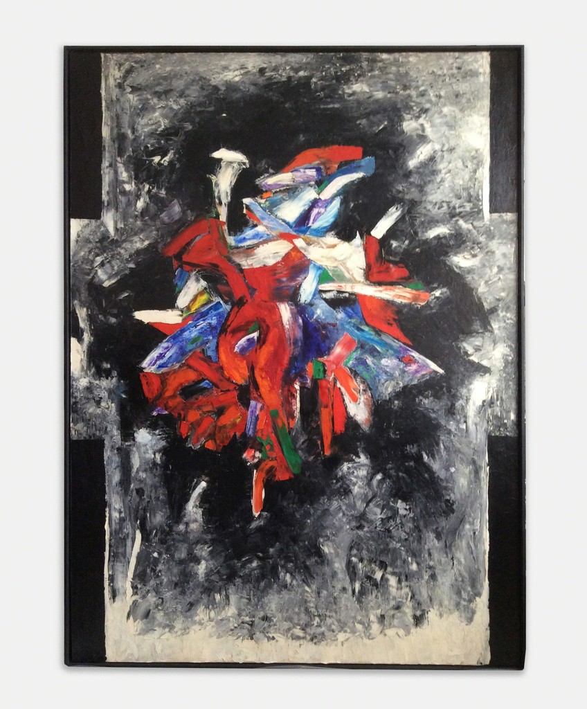 Sonia Gechtoff, The Map, 1958, Oil on canvas, 97" x 71" Sonia Gechtoff, The Map, 1958, Oil on canvas, 97" x 71"