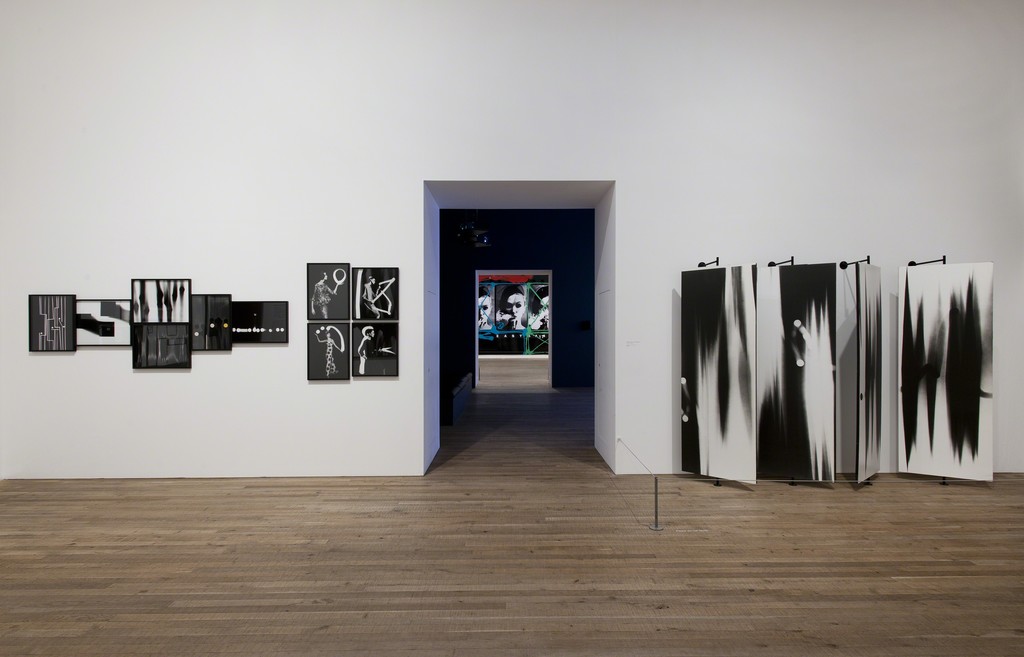 Fashion + Light Drawings installed at Tate Modern, Retrospective exhibition with Daido Moriyama, 2012-13 Fashion + Light Drawings installed at Tate Modern, Retrospective exhibition with Daido Moriyama, 2012-13