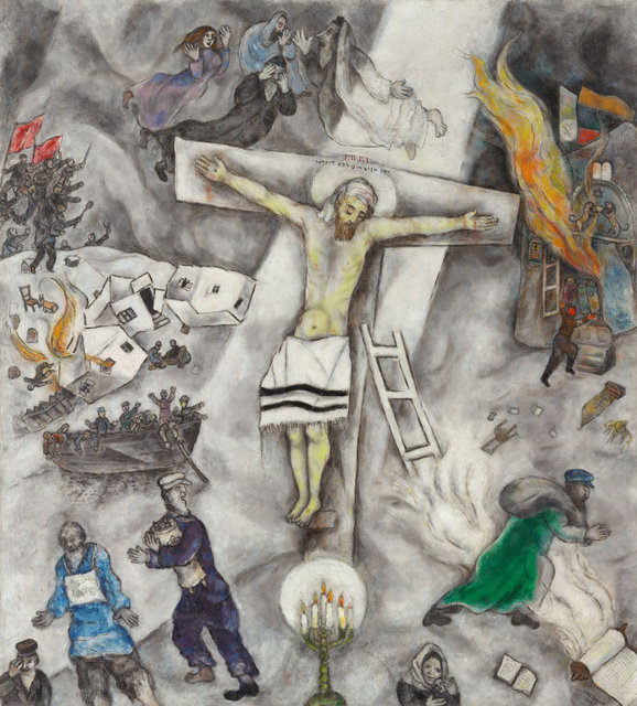 Marc Chagall, ‘White Crucifixion’, 1938, Art Institute of Chicago