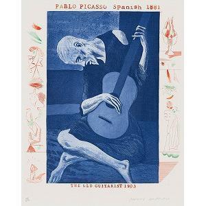 David Hockney - The Old Guitarist, 2 (M.C.A.T. 179)