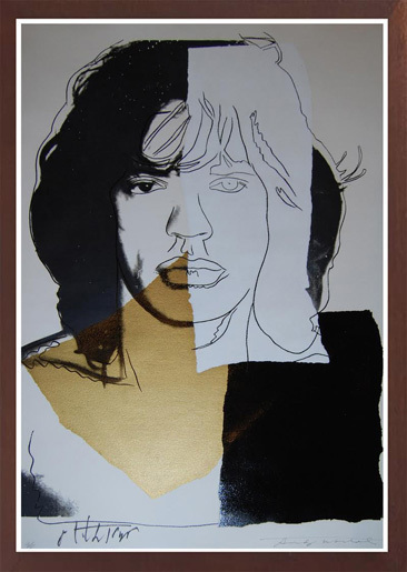 Andy Warhol, ‘MICK JAGGER (F. & S. II.146)’, 1975, Robin Rile Fine Art