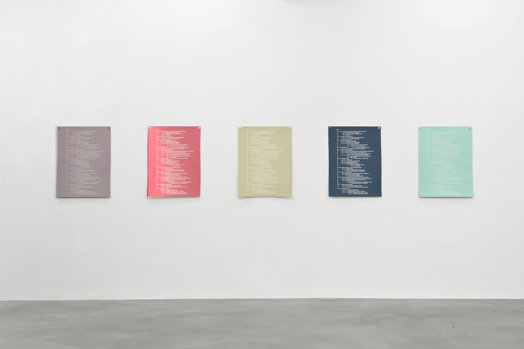 Ben Skinner's Kiss Me Flow Chart Prints. Edition of 10 Ben Skinner's Kiss Me Flow Chart Prints. Edition of 10