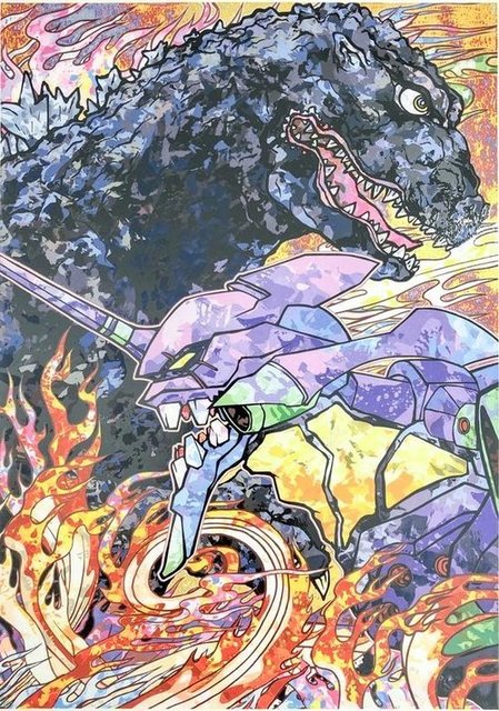 Takashi Murakami, ‘Homage to director Hideaki Anno: Evangelion & Godzilla Resurgence ’, 2019, Lougher Contemporary