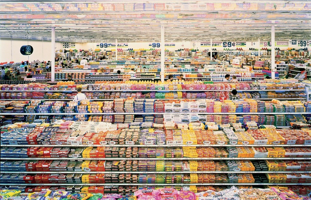 Andreas Gursky, '99 cent,' 1999, MOCA, Los Angeles