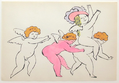 Andy Warhol, ‘In The Bottom of my Garden IV.100A’, 1956, Print, Lithograph with watercolor, Hamilton-Selway Fine Art
