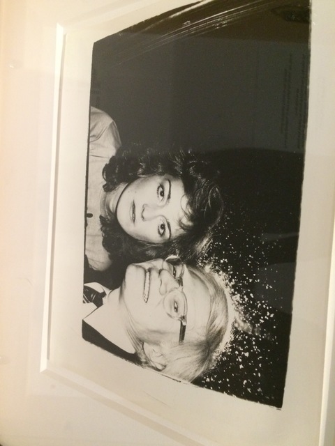 Andy Warhol, ‘Andy Warhol, Photograph with Catherine Guinness circa 1981’, ca. 1981, Hedges Projects