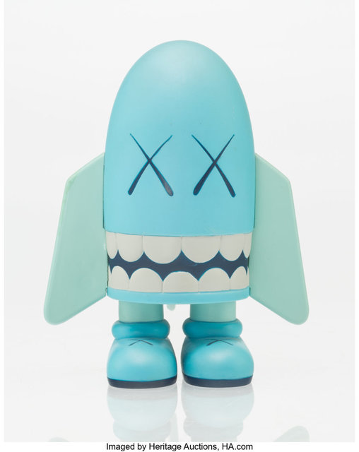 KAWS, ‘Blitz (Blue)’, 2004, Sculpture, Painted cast vinyl, Heritage Auctions