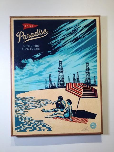 Shepard Fairey, ‘Paradise Turns’, 2014, Vertu Fine Art