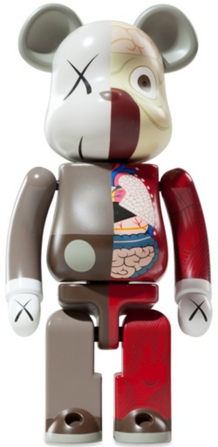KAWS, ‘KAWS DISSECTED COMPANION: 1000% BE@RBRICK BROWN’, 2009, Marcel Katz Art