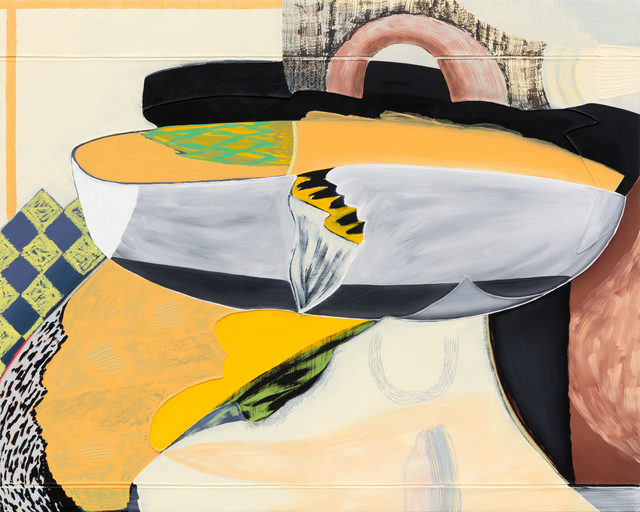 Magalie Guérin, ‘Untitled (res 5.2)’, 2019, Painting, Oil on canvas on panel, Galerie Nicolas Robert