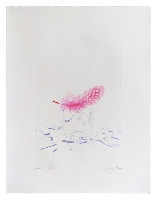 James Rosenquist, ‘Plume’, 1982, Print, 3 color aquatint/etching, Gemini G.E.L.
