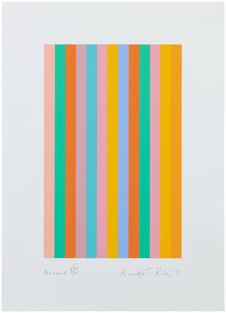 Bridget Riley - Around (S. 78, T. & G. 78)
