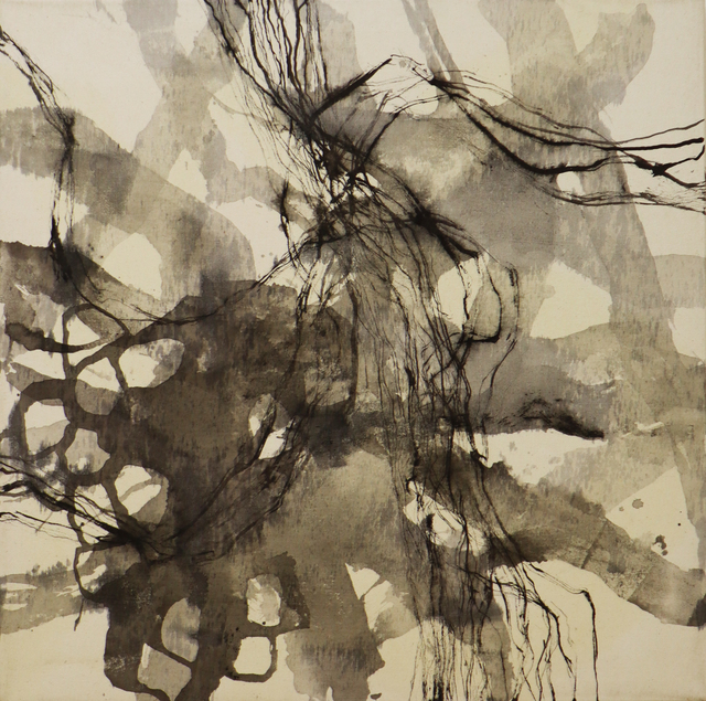 Natacha Di Nucci, ‘Untitled IV - Serie 'Traces'’, 2020, Painting, Tusche auf Leinwand / ink on canvas, ARTBOX.GALLERY