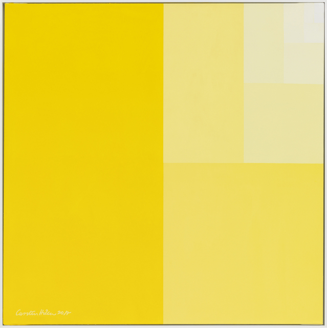 Carsten Höller, ‘Divisions Square (Senegal-yellow Surface)’, 2017, Gagosian