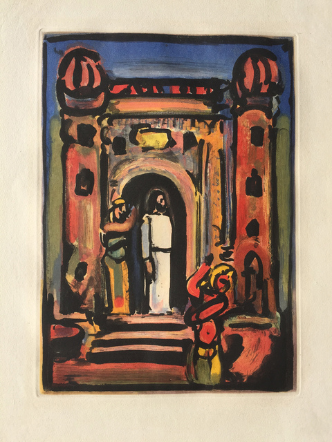Georges Rouault, ‘Passion Suite: Christ aux Portes de la Ville’, 1936, Denis Bloch Fine Art