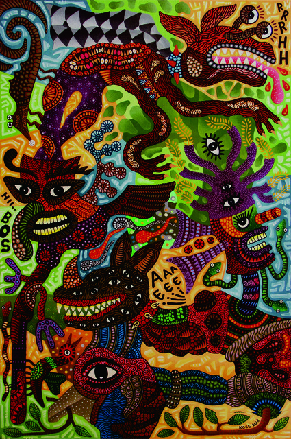 Kusbudiyanto, ‘Super Dog ’, 2018, galerie bruno massa