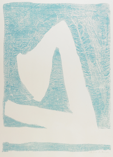 Robert Motherwell, ‘Summertime in Italy (Blue)’, 1966, Print, Lithograph in colors, Rago/Wright
