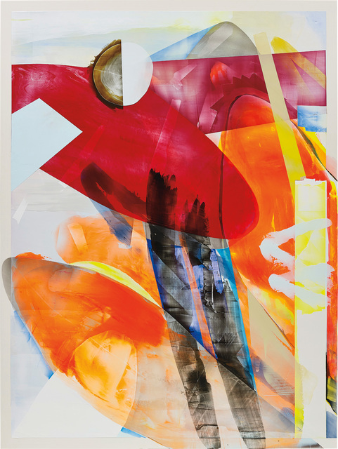 Kristin Baker, ‘Spiritual Volleyball Player’, 2011, Painting, Acrylic on PVC, Phillips