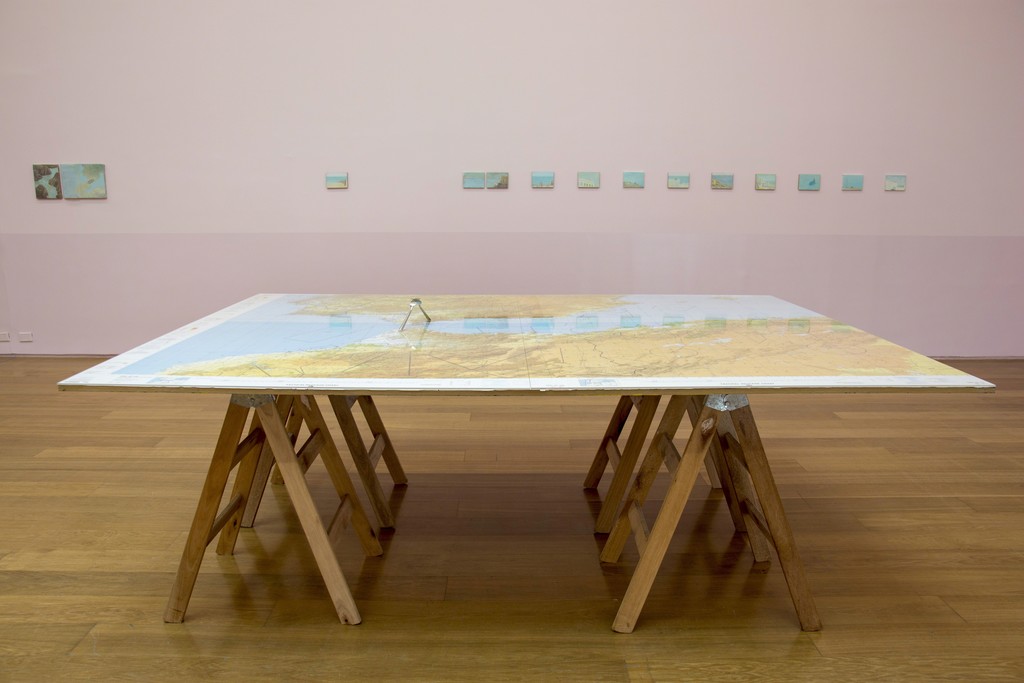 Francis Alÿs. A Story of Negotiation. Installation view. Francis Alÿs. A Story of Negotiation. Installation view.