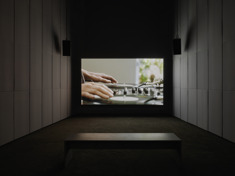 Installation view of "Anri Sala: Answer Me" at New Museum, New York (2016) Installation view of "Anri Sala: Answer Me" at New Museum, New York (2016)