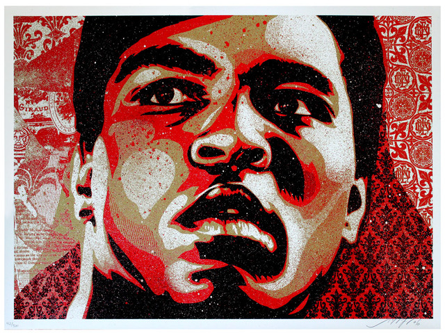 Shepard Fairey, ‘Muhammad Ali’, 2006, Print, Screenprint, EHC Fine Art