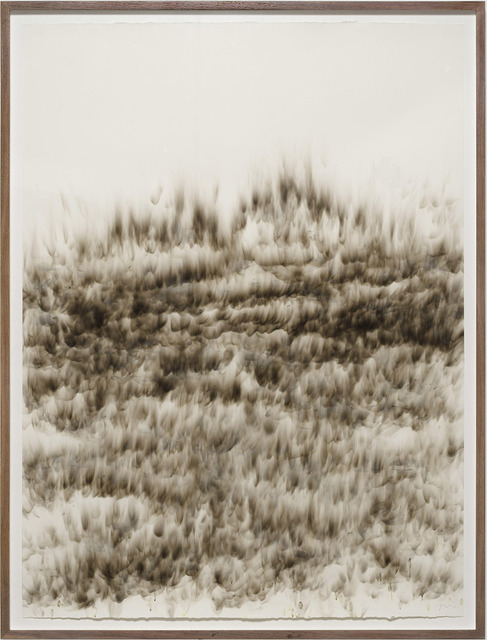 Joan Wulf, ‘Carbon 1’, 2018, Painting, Carbon soot on paper, Themes+Projects