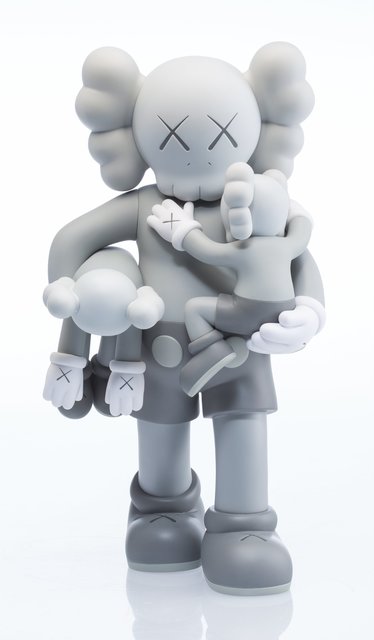 KAWS, ‘Clean Slate (Grey)’, 2018, Sculpture, Painted cast vinyl, Heritage Auctions