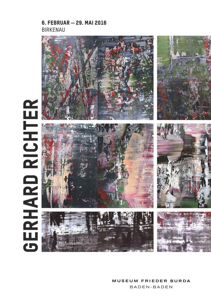 Bundle 3 Assorted Gerhard Richter Original Museum Posters 