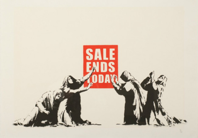 Banksy, ‘Sale Ends Today (V.2)’, 2017, Taglialatella Galleries