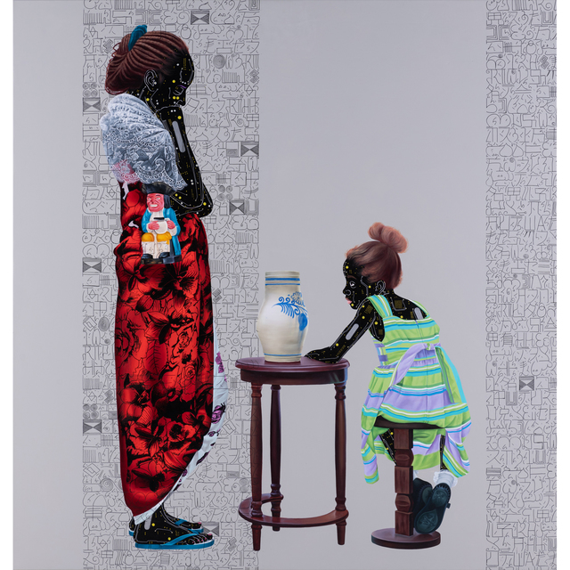 Eddy Kamuanga Ilunga, ‘Série Fragile Responsibility’, 2018, Painting, Huile sur toile, PIASA