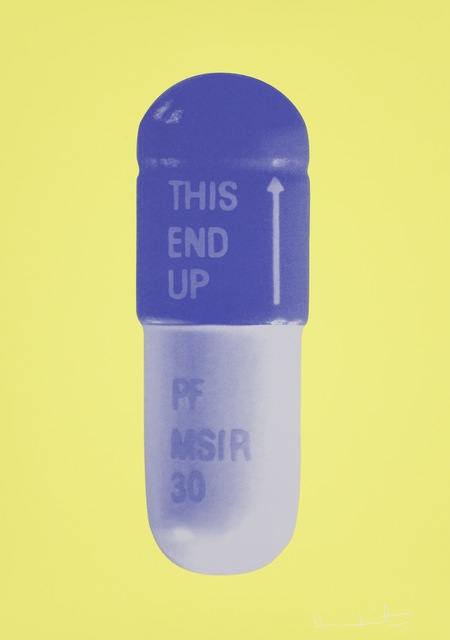 Damien Hirst, ‘The Cure - Neon Yellow/French Lilac/Amethyst’, 2014, Paul Stolper Gallery