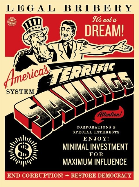 Shepard Fairey (OBEY), ‘America's Savings’, 2016, AYNAC Gallery