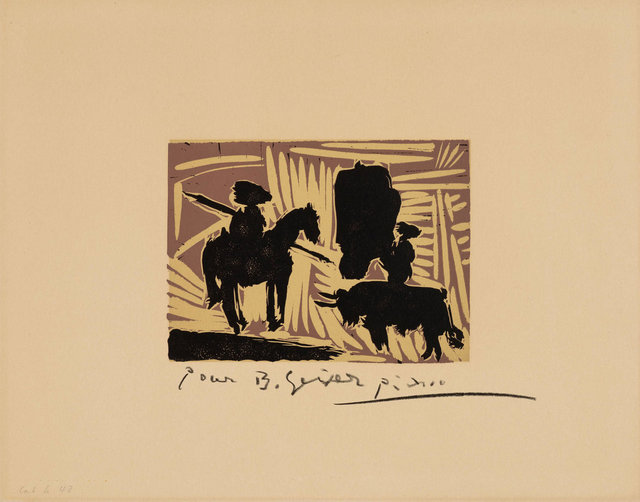 Pablo Picasso, ‘Avant la pique I’, 1959, Koller Auctions