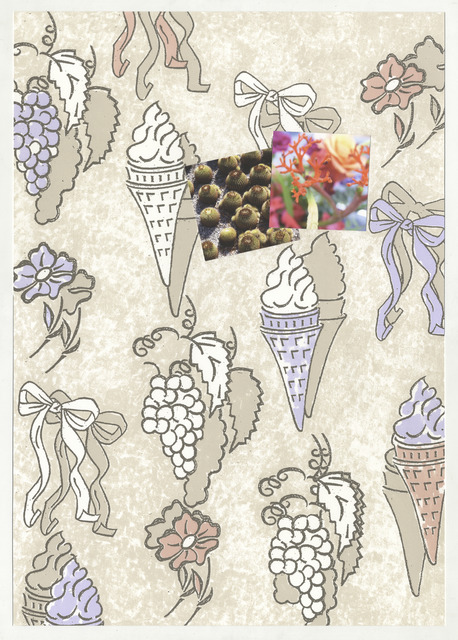 Marc Camille Chaimowicz, ‘For Emma’, 2012, Print, Silkscreen print with collage, ICA London